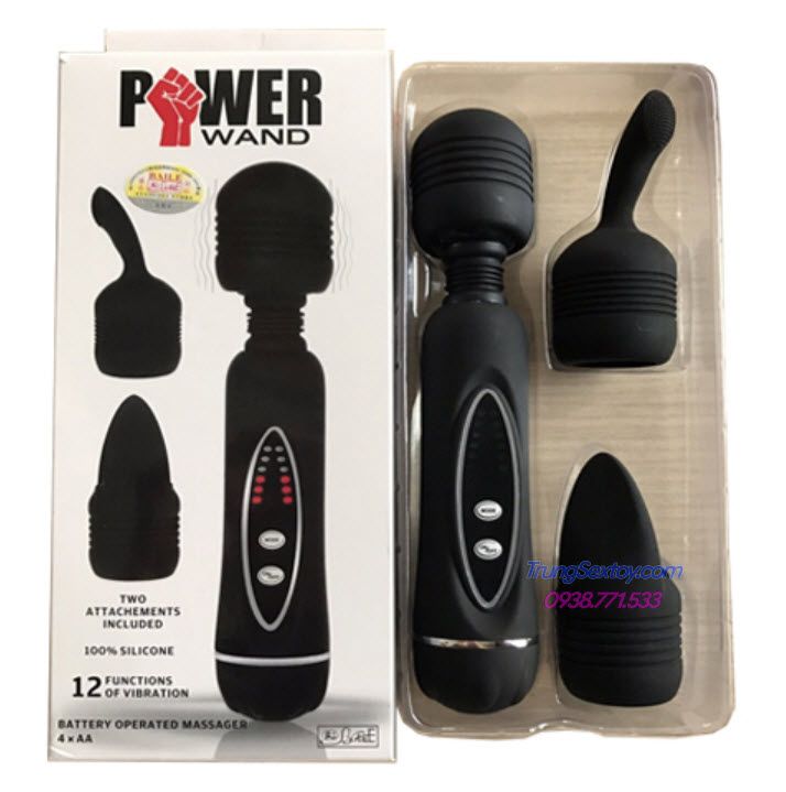 Power Wand Máy Massage Vùng Kín Cao Cấp Kích Thích Cực Mạnh Power Wand Máy Massage Vùng Kín Cao Cấp Kích Thích Cực Mạnh