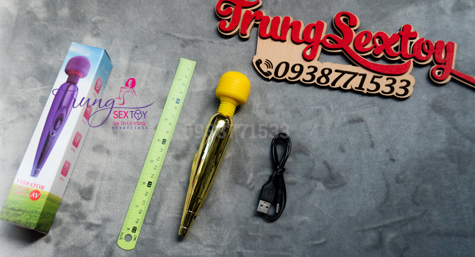 Máy Massage Mini Gold Kích Thích Điểm G Tăng Hưng Phấn