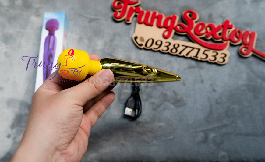 Máy Massage Mini Gold Kích Thích Điểm G Tăng Hưng Phấn