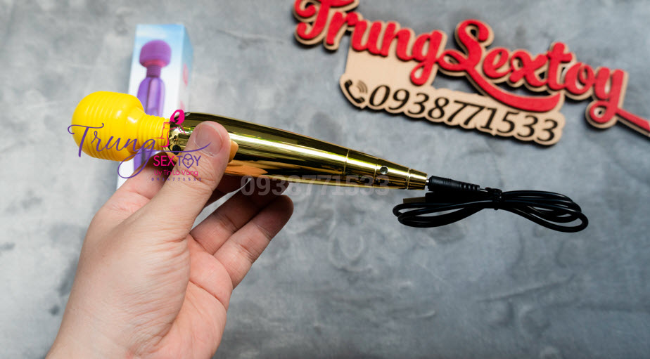 Máy Massage Mini Gold Kích Thích Điểm G Tăng Hưng Phấn