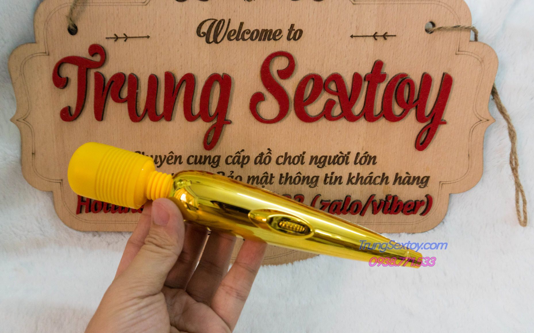 Máy Massage Mini Gold Kích Thích Điểm G Tăng Hưng Phấn