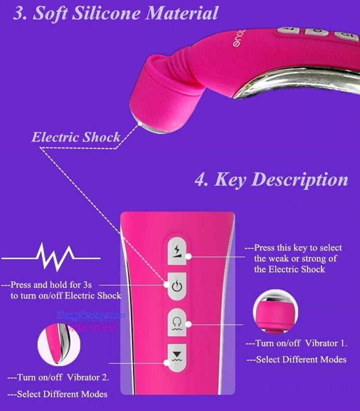 Máy Massage Nalone Electro Kích Thích Điểm G Tình Dục Nữ