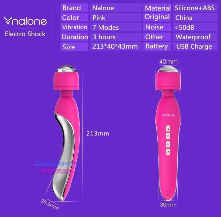 Máy Massage Nalone Electro Kích Thích Điểm G Tình Dục Nữ