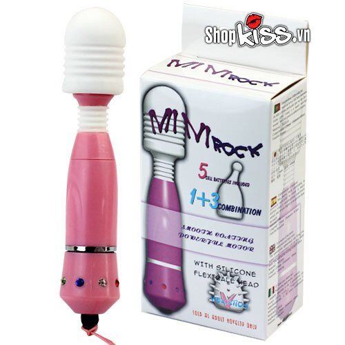 Chày rung mini 3 đầu siêu mạnh mát xa kích thích thư giãn