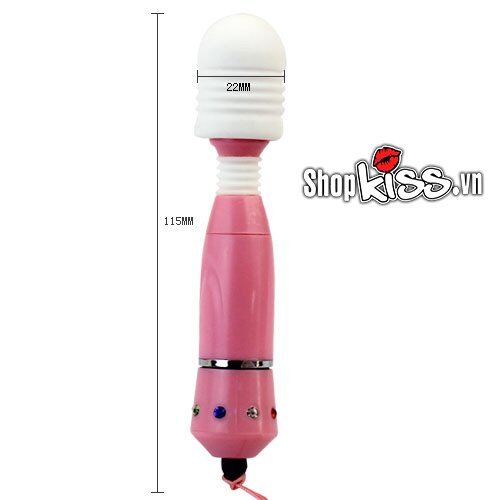 Chày rung mini 3 đầu siêu mạnh mát xa kích thích thư giãn