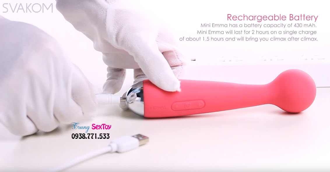 Svakom Mini Emma kích thích lên đỉnh nhanh chóng - Thủ dâm cực phê Svakom Mini Emma kích thích lên đỉnh nhanh chóng - Thủ dâm cực phê