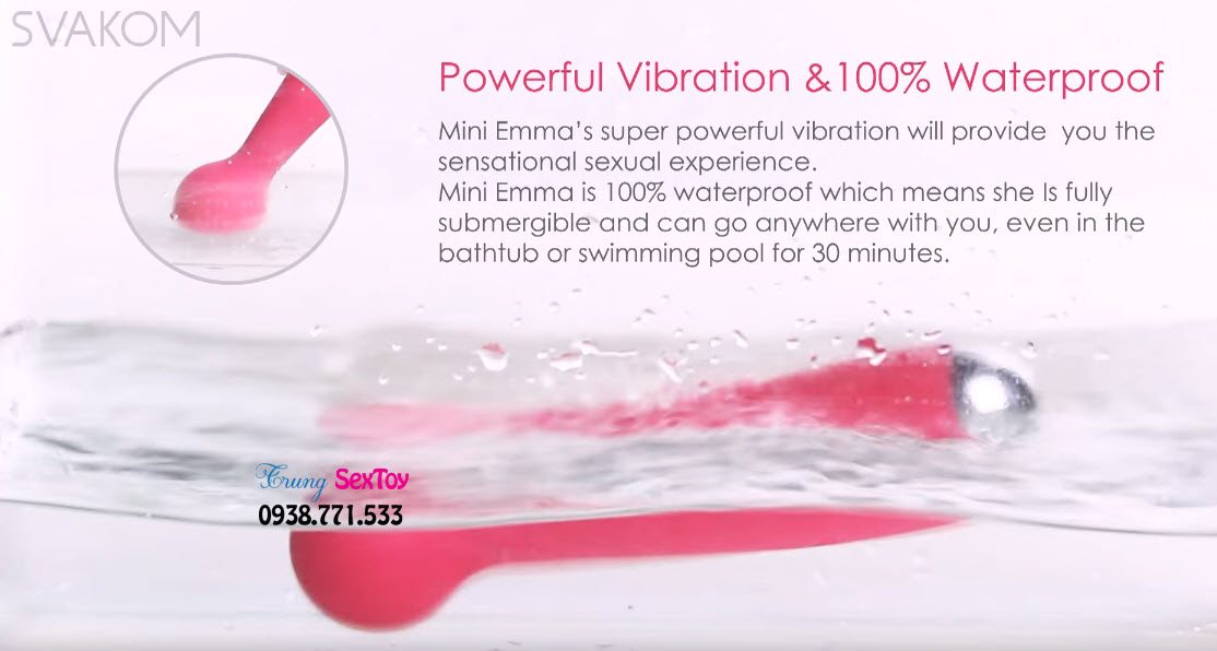 Svakom Mini Emma kích thích lên đỉnh nhanh chóng - Thủ dâm cực phê