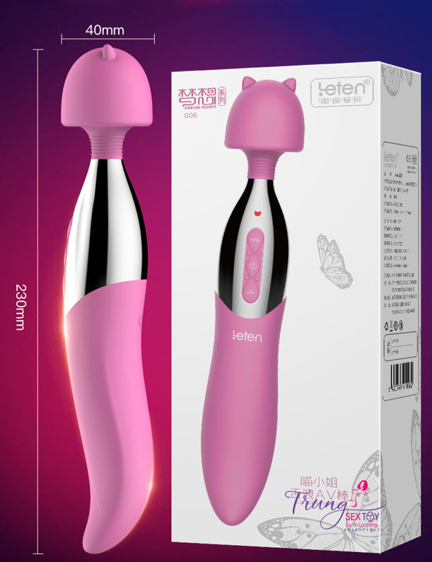 Máy massage tình 2 in 1 Leten giảm giá - Khám phá cực khoái
