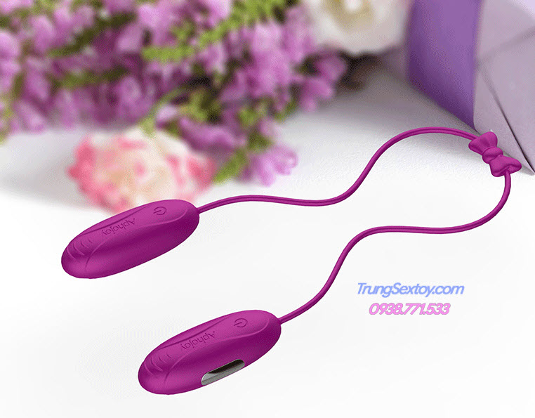 Trứng rung Aphojoy hai đầu kích thích khoái cảm mới lạ