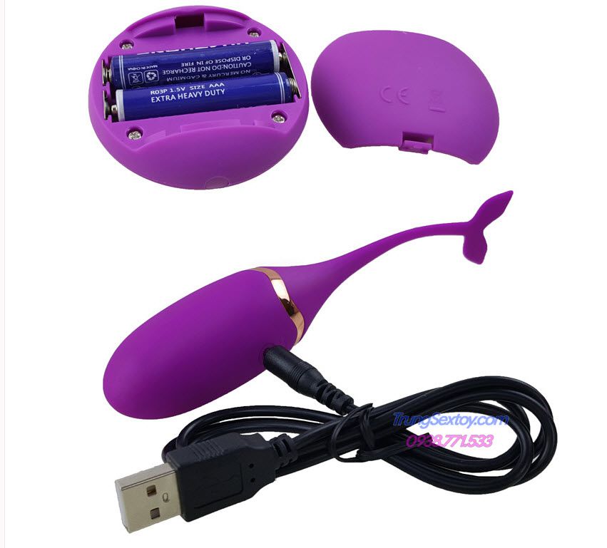 Trứng rung cá heo mềm mịn kích thích cực khoái tăng hưng phấn