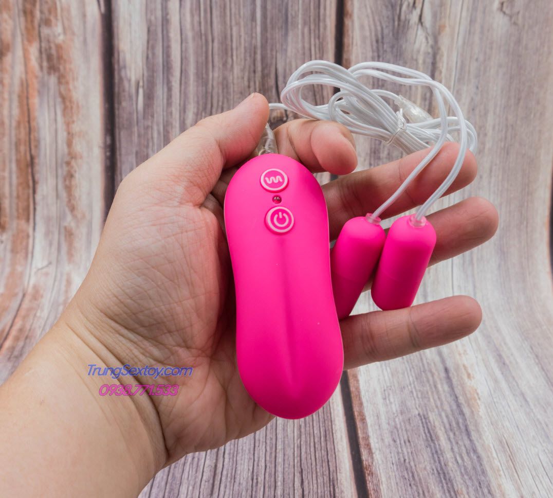 Trứng Rung Tình Yêu Mini Hai Đầu Kích Thích Mua Ngay