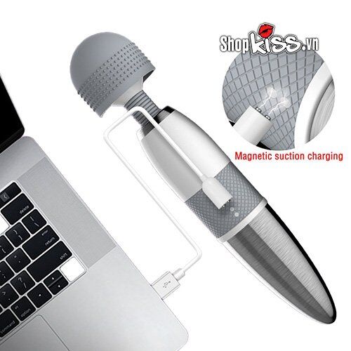 Chày rung cao cấp Leten Lightning sưởi ấm rung 7 chế độ silicon mềm