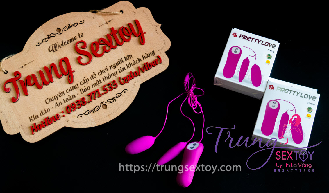 Nước nôi trứng rung Pretty Love IRMA kích thích đỉnh cao