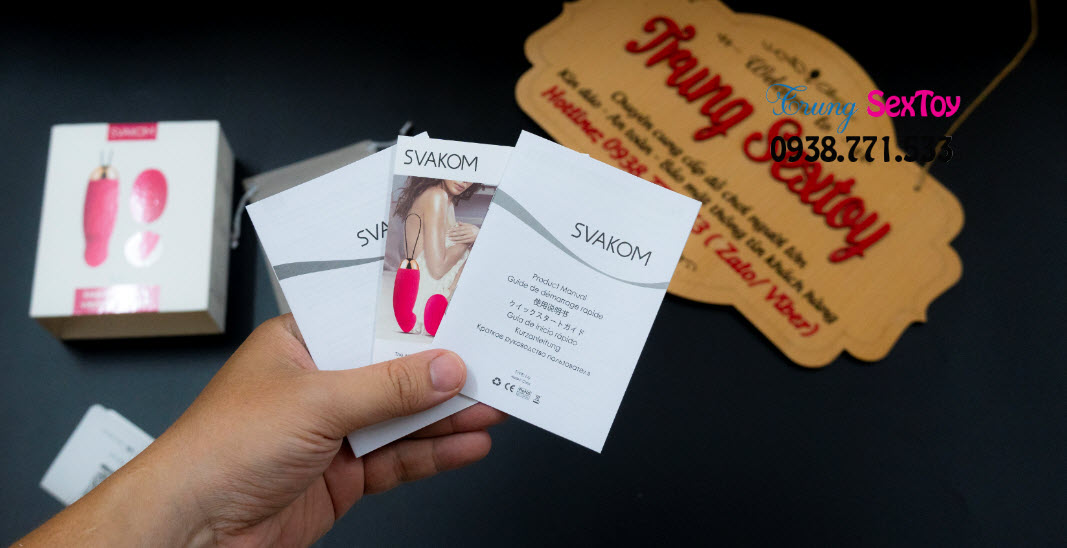 Trứng Rung Svakom Ivy Massage Vùng Kín Kích Thích Cực Mạnh Trứng Rung Svakom Ivy Massage Vùng Kín Kích Thích Cực Mạnh