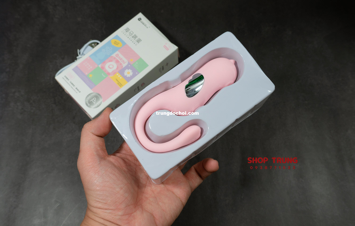  Cửa hàng bán Trứng Rung Sốc Điện Ankni - Rung 10 Chế Độ Điều Khiển Bằng App hàng xách tay