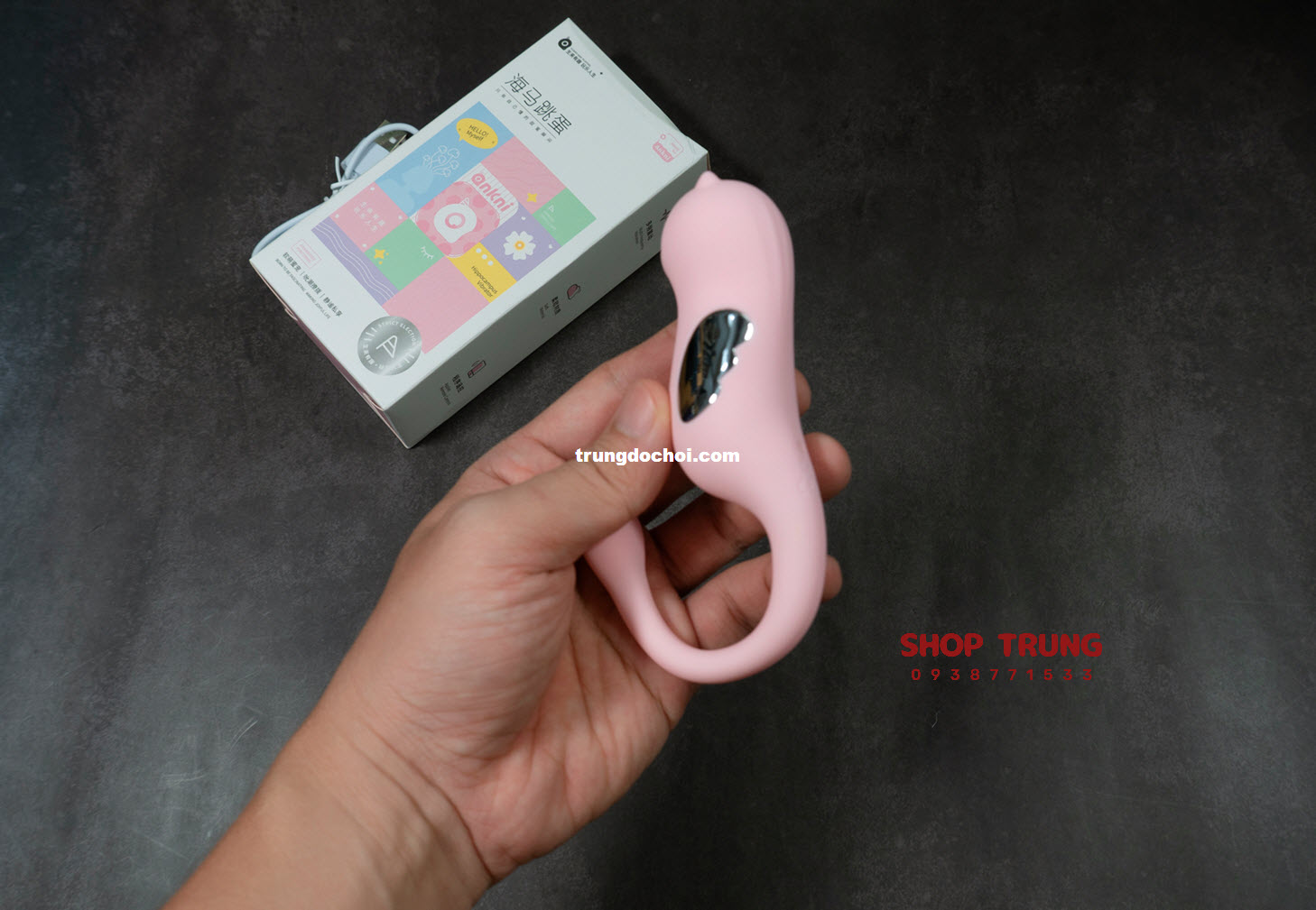  Cửa hàng bán Trứng Rung Sốc Điện Ankni - Rung 10 Chế Độ Điều Khiển Bằng App hàng xách tay