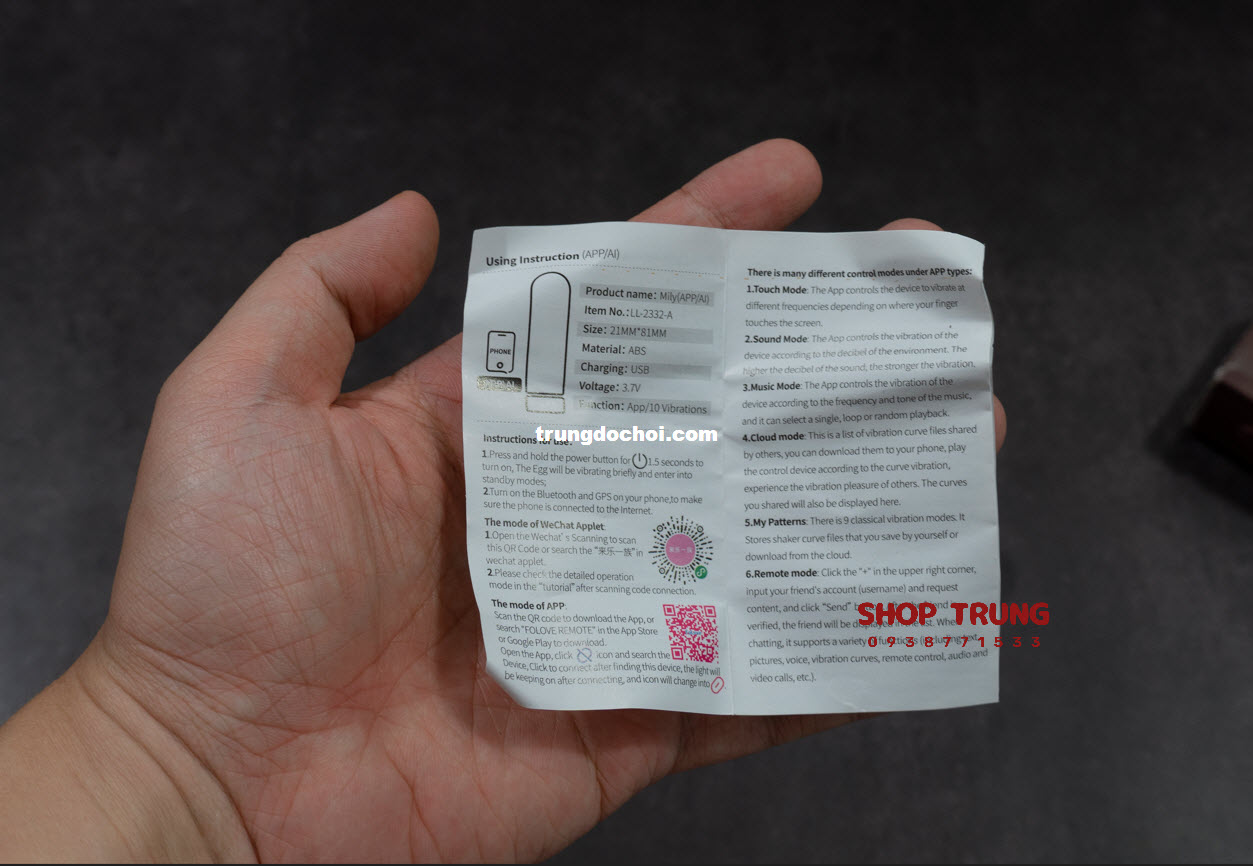Trứng Rung Tình Yêu Điều Khiển Từ Xa Kích Thích Mua Ngay