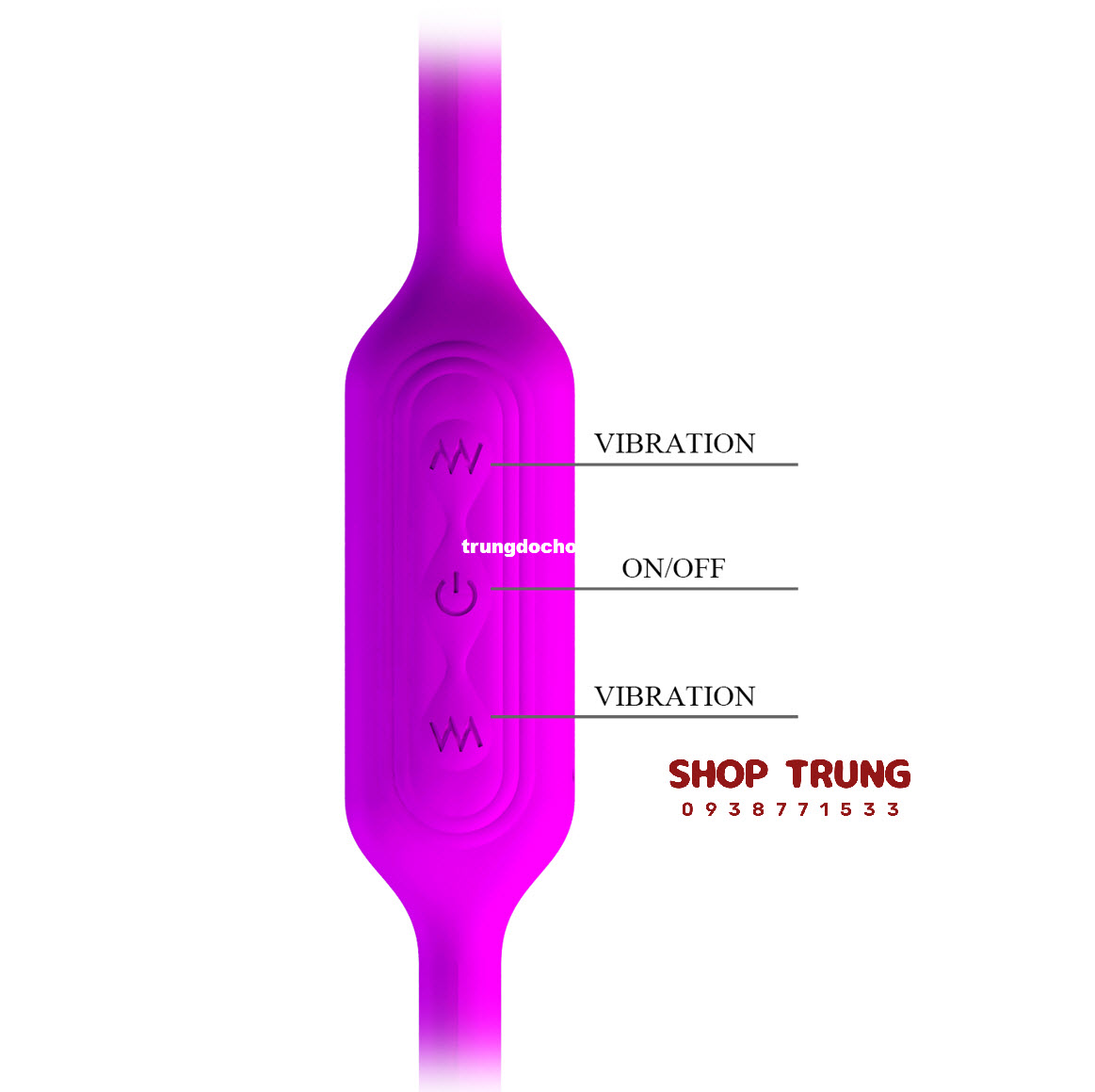 Trứng Rung Pretty Love Hai Đầu Đa Tính Năng Kích Thích