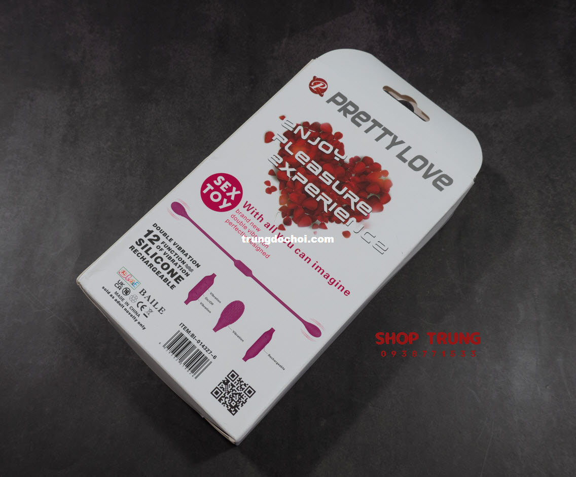 Trứng Rung Pretty Love Hai Đầu Đa Tính Năng Kích Thích