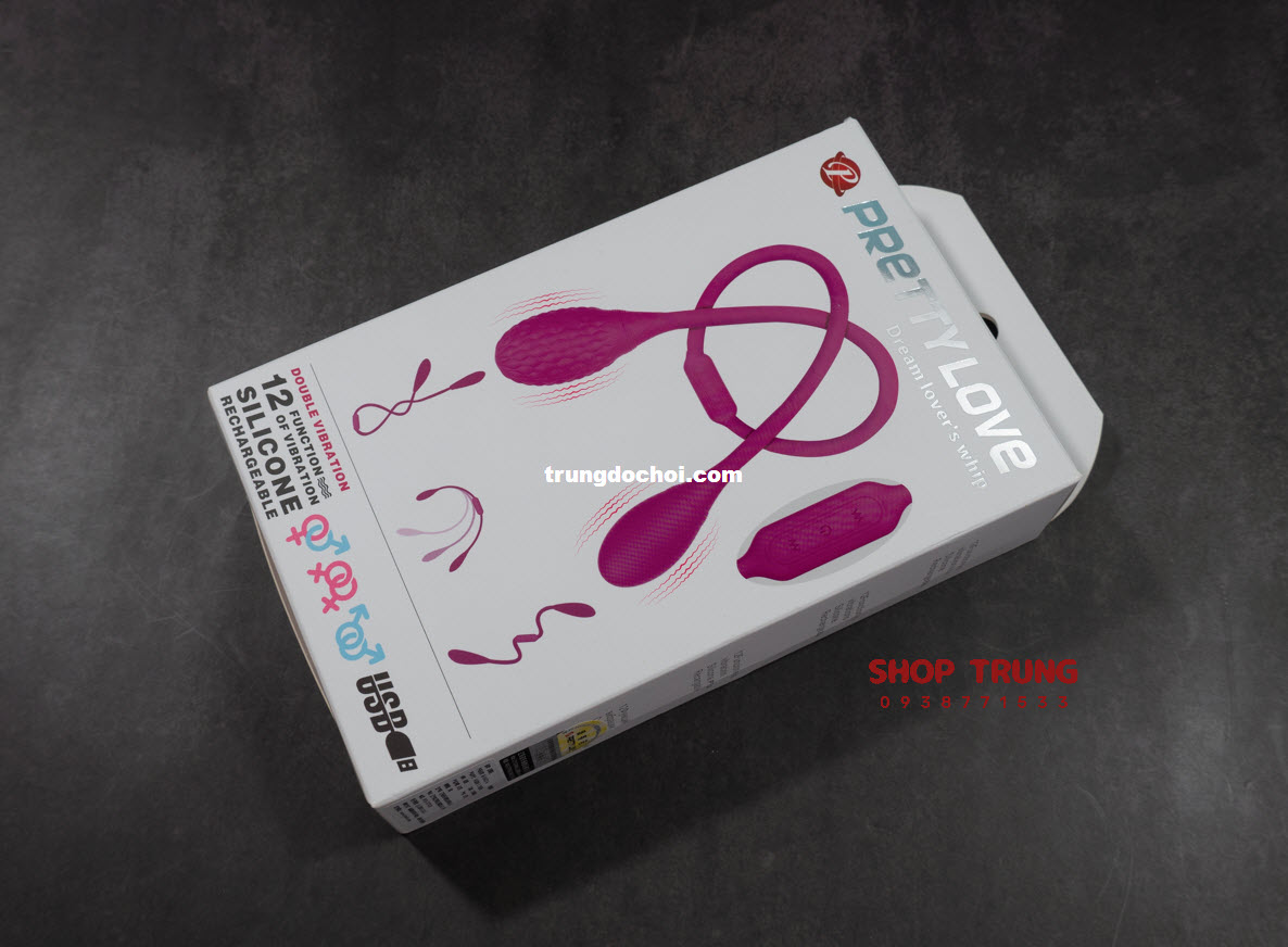 Trứng Rung Pretty Love 2 Đầu Khoái Cảm Đỉnh Cao Mua Ngay