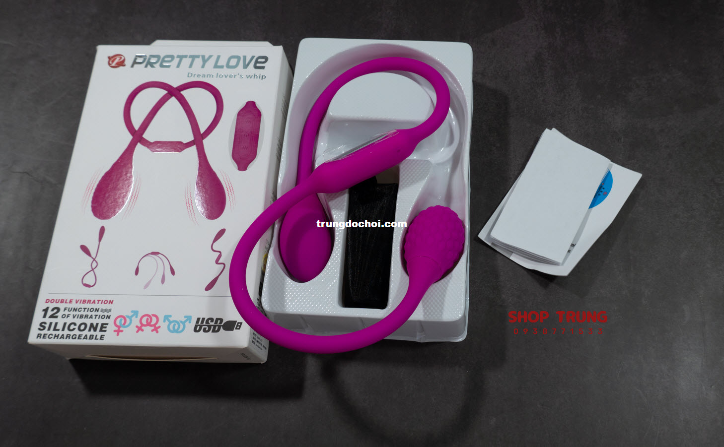 Trứng Rung Pretty Love 2 Đầu Khoái Cảm Đỉnh Cao Mua Ngay