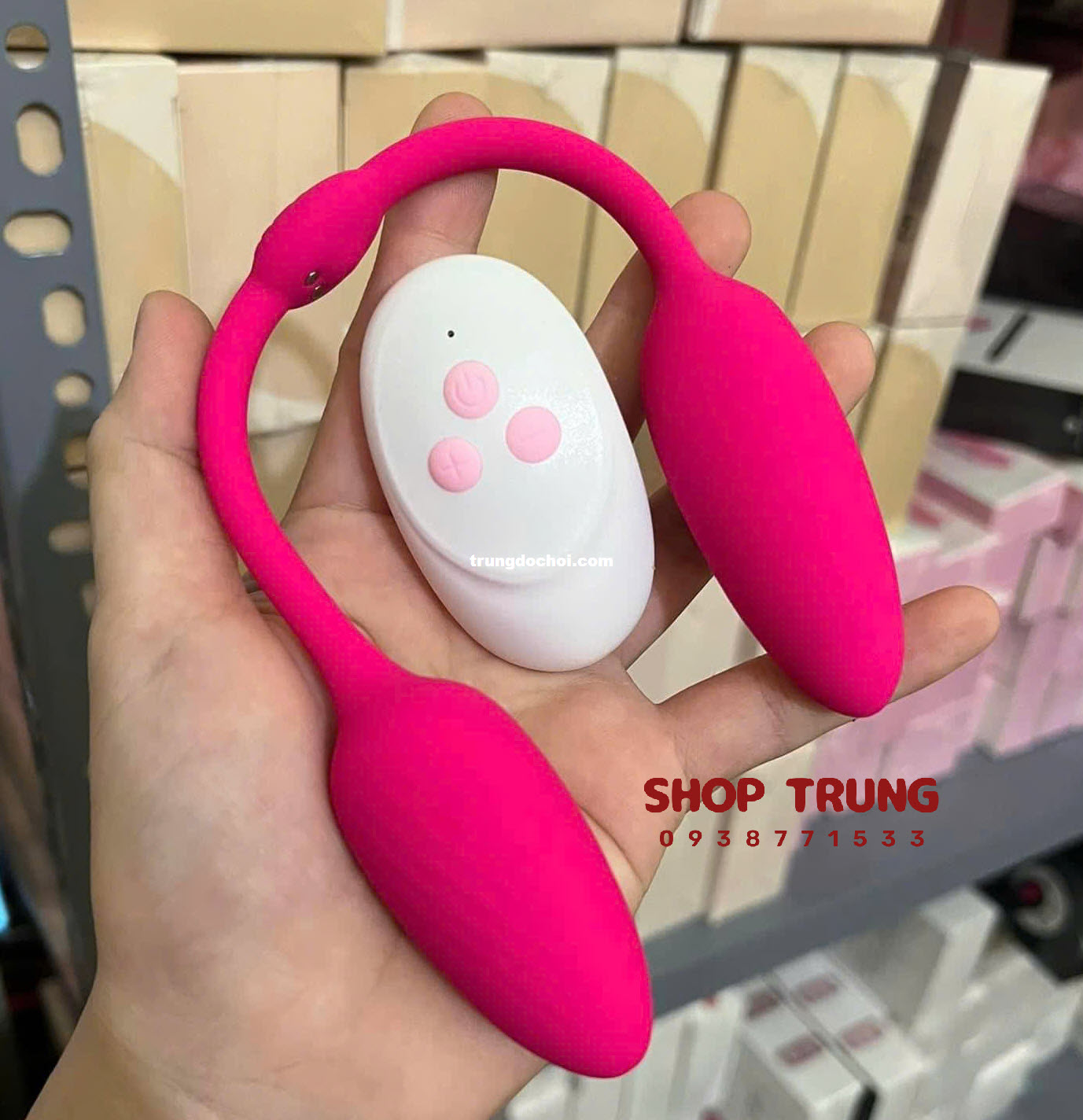 Trứng Rung Hai Đầu Điều Khiển Từ Xa - Kích Thích Cực Đỉnh