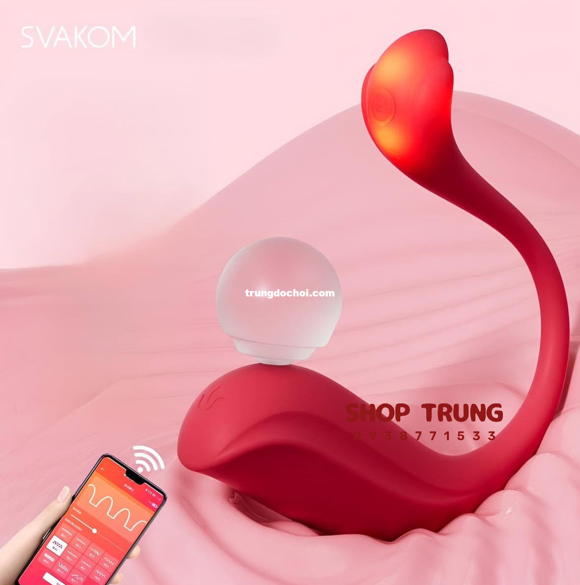 Svakom Phoenix Neo 2 Trứng Rung App Điều Khiển Siêu Mạnh Svakom Phoenix Neo 2 Trứng Rung App Điều Khiển Siêu Mạnh