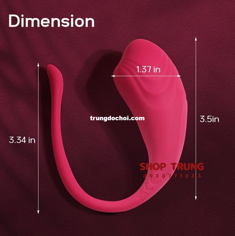 Trứng Rung Little Tadpole điều khiển App kích thích cực đỉnh Trứng Rung Little Tadpole điều khiển App kích thích cực đỉnh