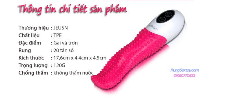 Lưỡi Rung Jeusn Gai Đỉnh Cao Kích Thích Thỏa Mãn Ngay