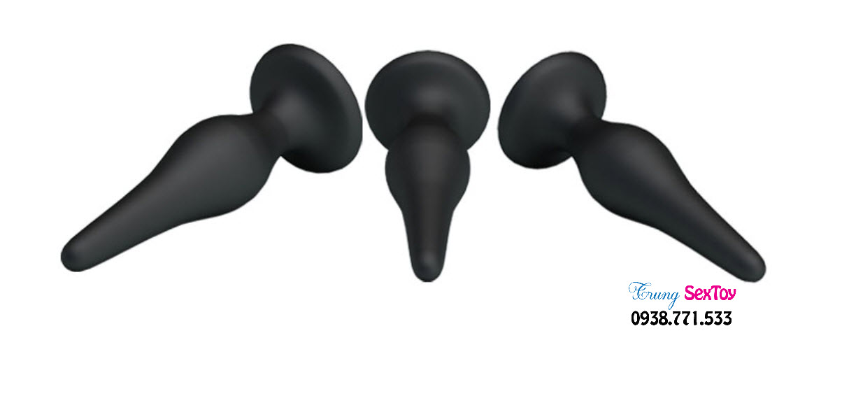 Phích Cắm Hậu Môn Bộ 3 - Dùng Là Phê - Mua Ngay Khuyến Mãi