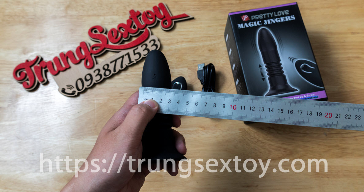 Magic Fingers Điều Khiển Từ Xa Rung Thụt Mạnh Kích Thích