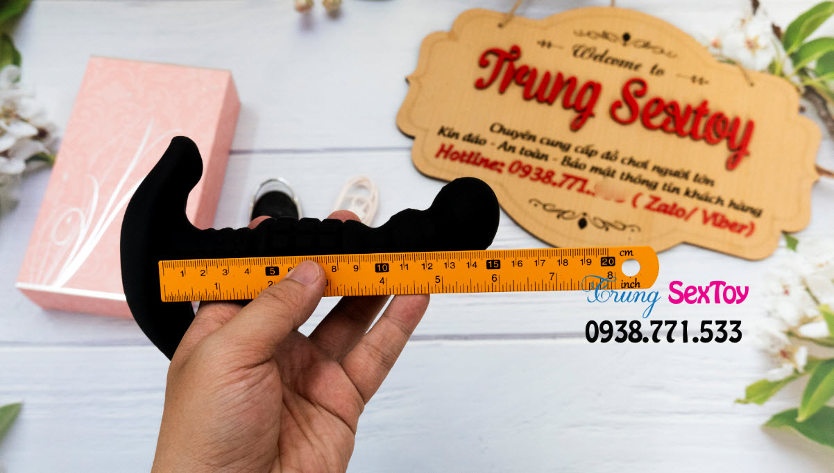 Kích Thích Hậu Môn Rung Xoay 360 Độ Tùy Chỉnh Điều Khiển