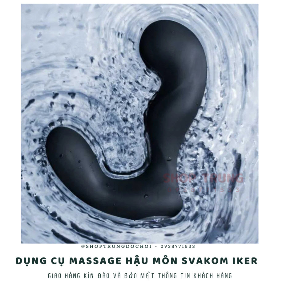 Massage hậu môn Svakom Iker chính hãng thư giãn khoái cảm