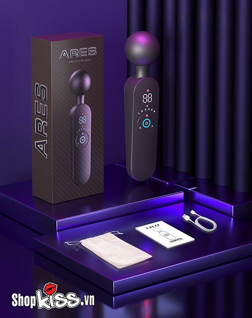 Chày rung massage Ares Smart Vibrator LILO sưởi ấm cao cấp an toàn