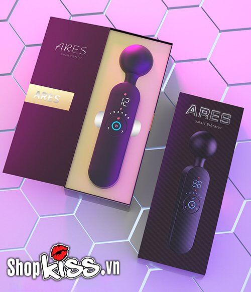 Chày rung massage Ares Smart Vibrator LILO sưởi ấm cao cấp an toàn