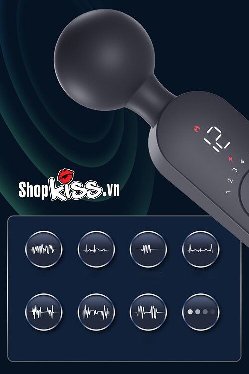Chày rung massage Ares Smart Vibrator LILO sưởi ấm cao cấp an toàn