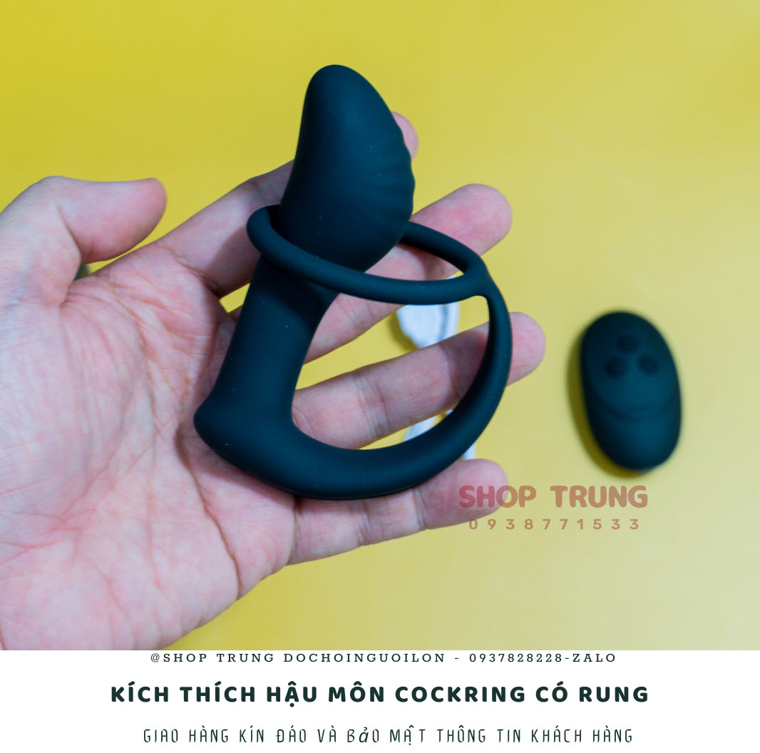 Vòng Cock kích thích hậu môn đỉnh cao sảng khoái siêu phê