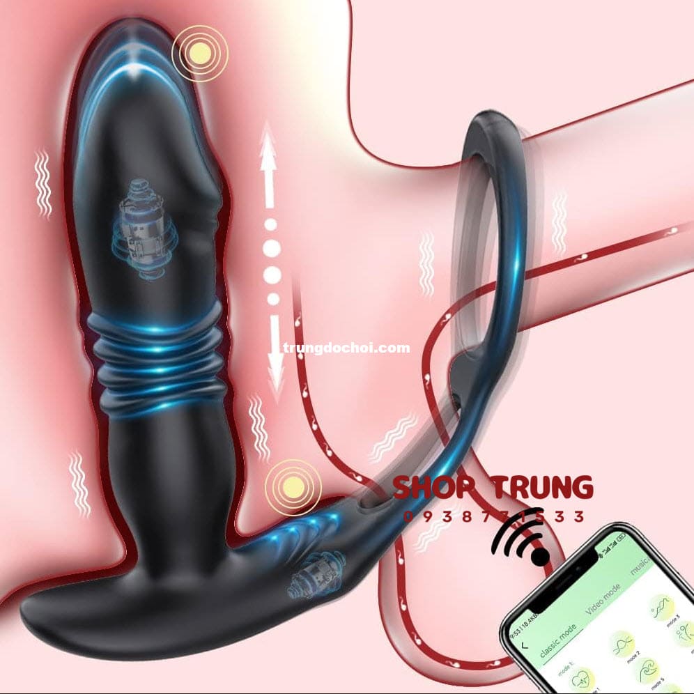 Thiết Bị Kích Thích Hậu Môn Love Spouse Điều Khiển App