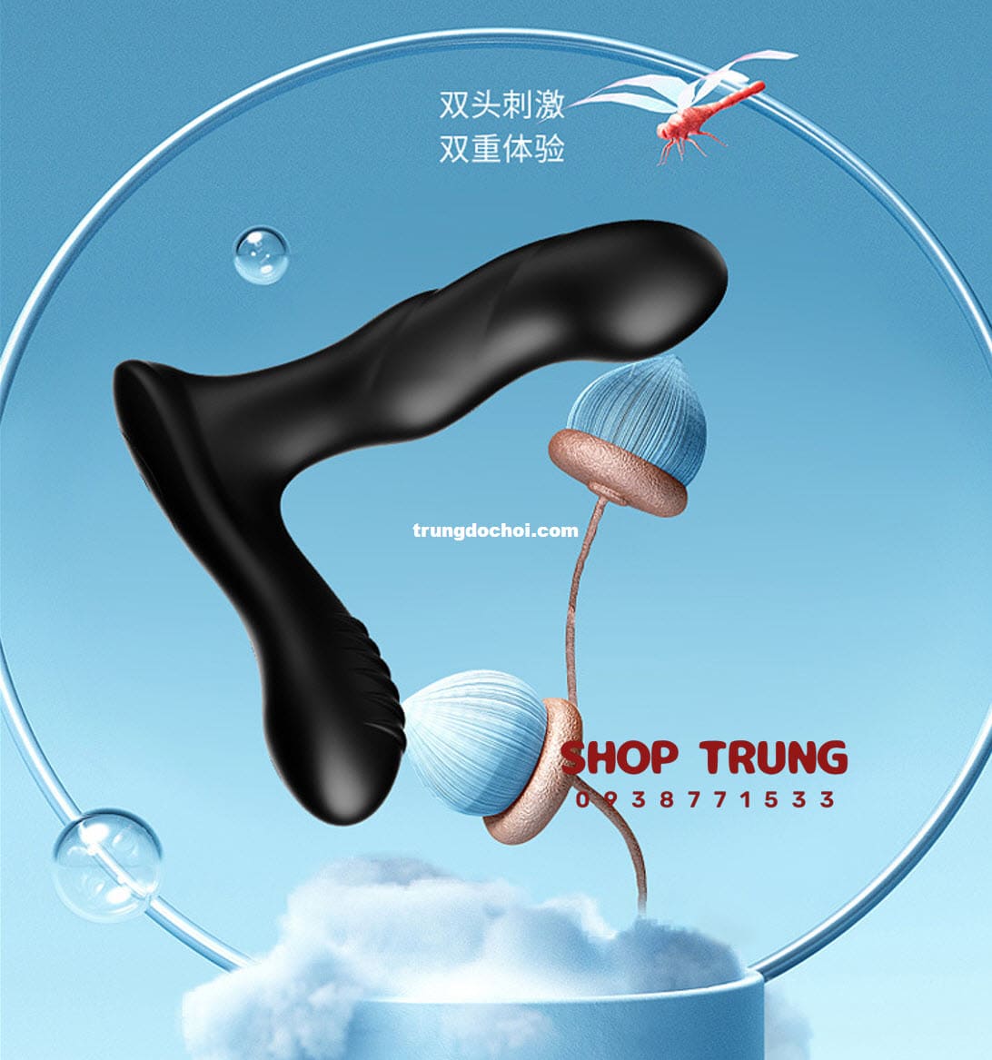  Đại lý Dụng cụ massage hậu môn tiện lợi kết nối App điều khiển từ xa. chính hãng