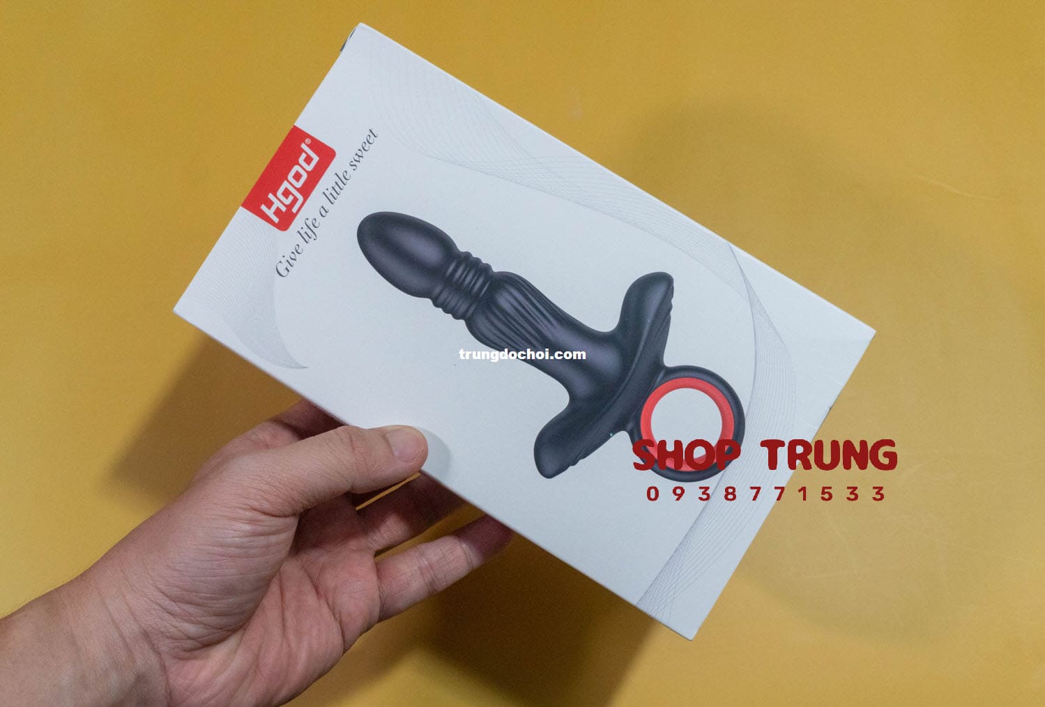 Máy rung hậu môn Hgod tăng khoái cảm khám phá cảm xúc mới