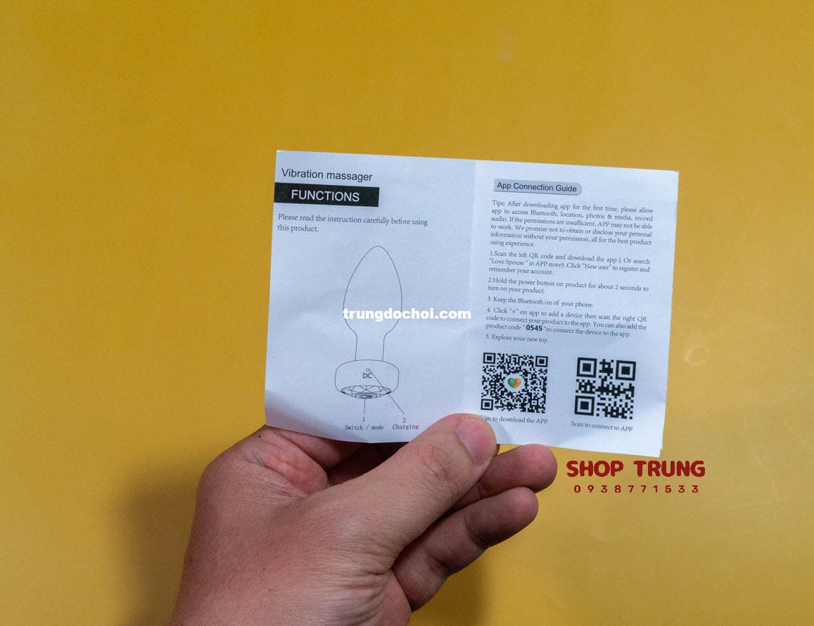 Phích cắm hậu môn điều khiển từ xa 2025 tăng trải nghiệm sướng