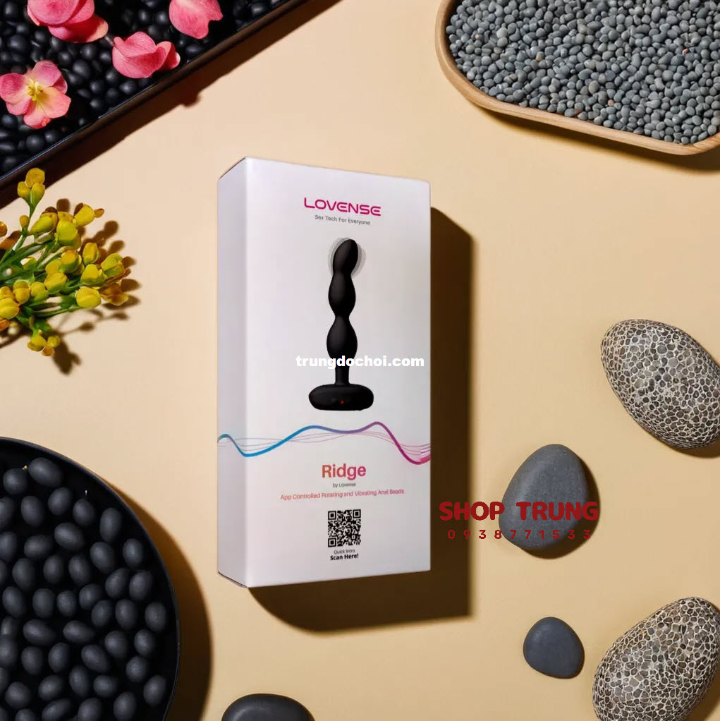 Lovense Ridge Máy Rung Kích Thích Hậu Môn Cao Cấp Đa Cực