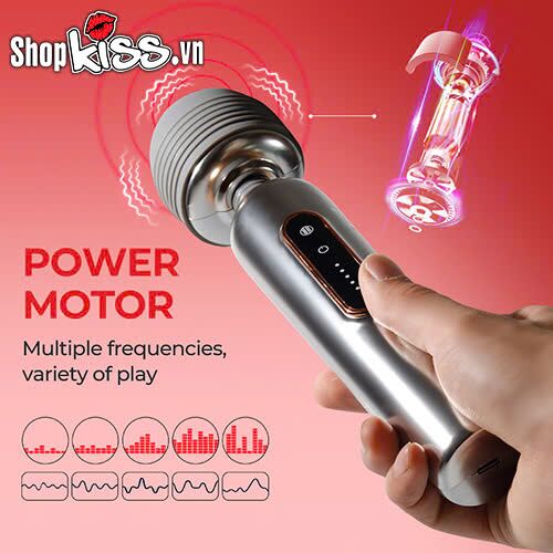 Chày Rung Wand Massager Bump Kích Thích Cực Khoái Mát Xa Toàn Thân