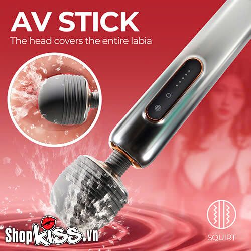 Chày Rung Wand Massager Bump Kích Thích Cực Khoái Mát Xa Toàn Thân