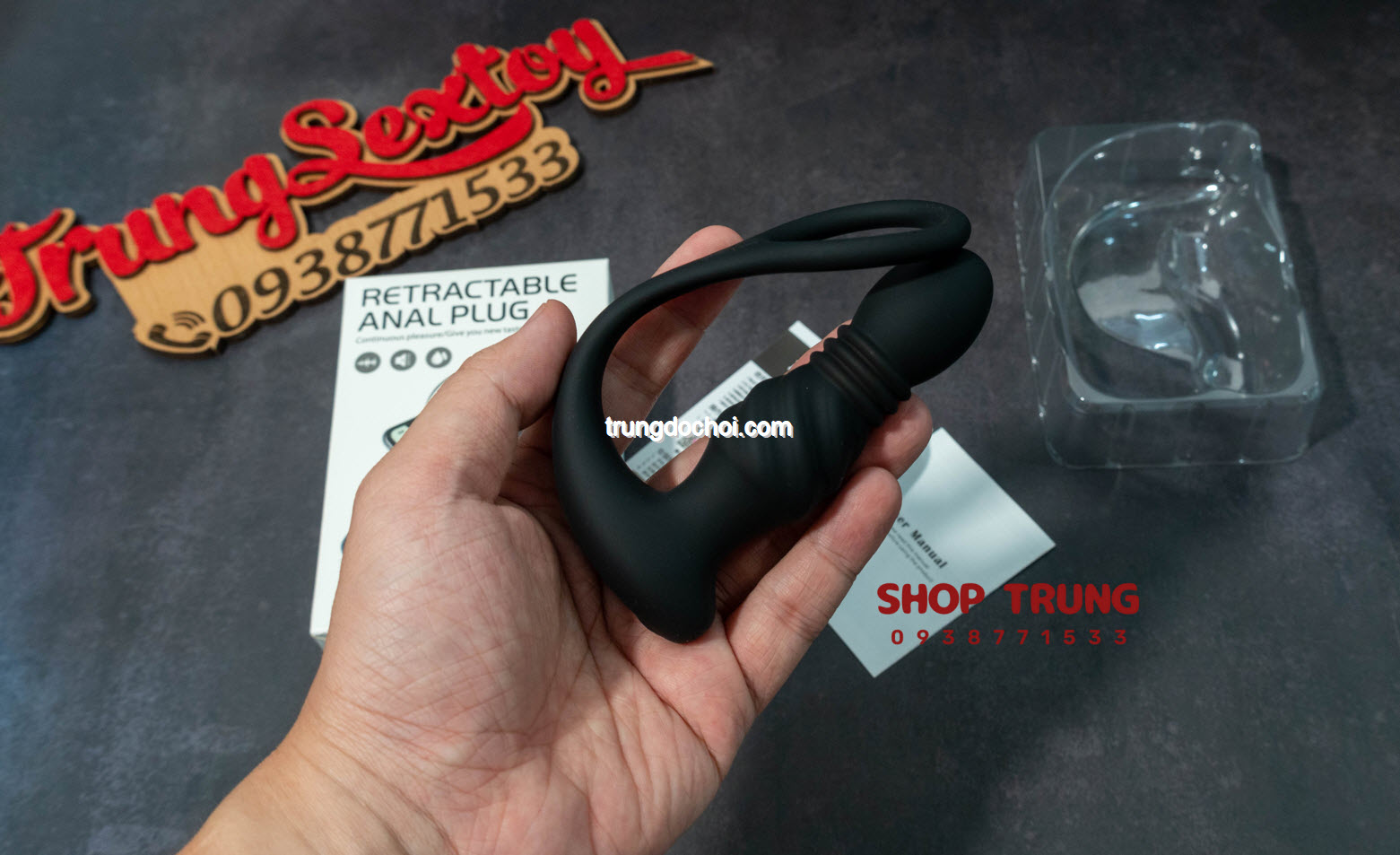 Máy Mát Xa Tuyến Tiền Liệt Thông Minh Rung Thụt Đỉnh Cao