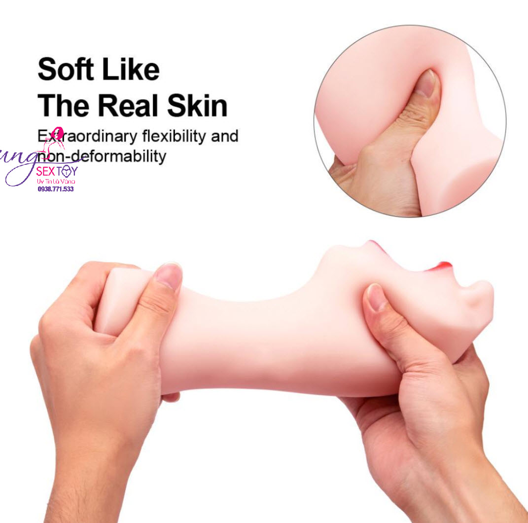 Dụng Cụ Thủ Dâm Orasex Silicon Nguyên Khối Siêu Mềm Mại Dụng Cụ Thủ Dâm Orasex Silicon Nguyên Khối Siêu Mềm Mại