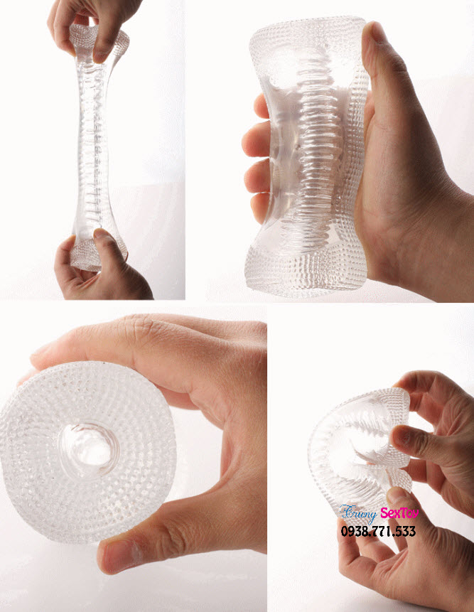 Âm đạo giả trong suốt sang trọng siêu thực kích thích tuyệt vời Âm đạo giả trong suốt sang trọng siêu thực kích thích tuyệt vời