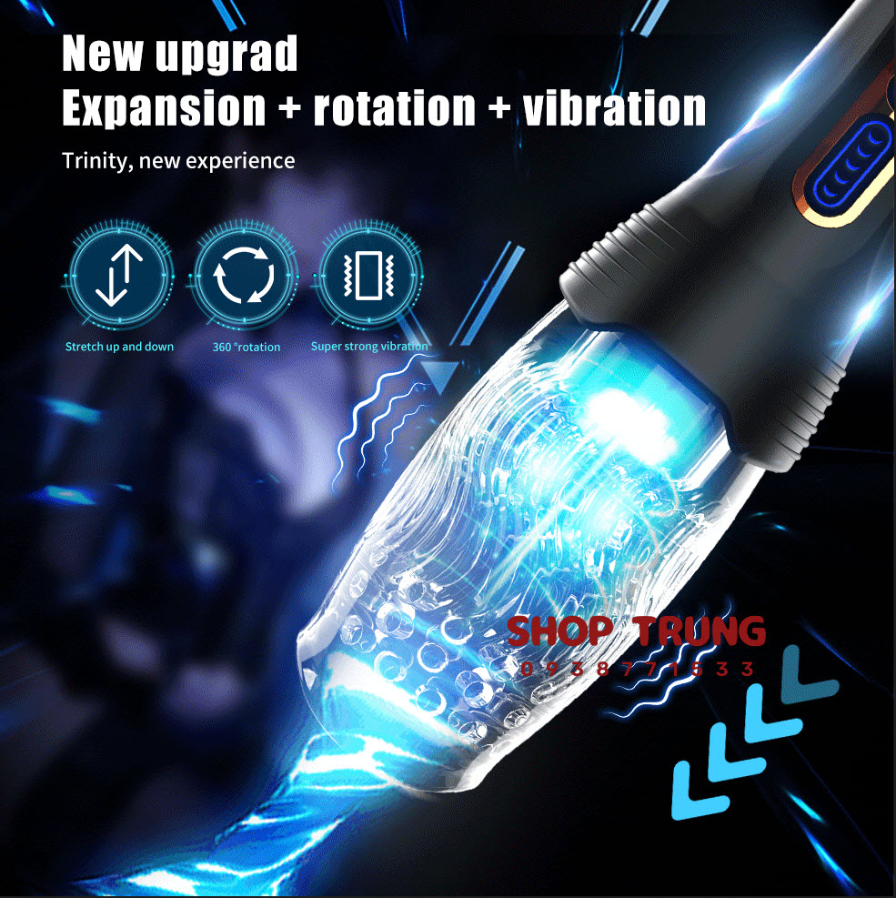 Máy tự sướng Touch Girl xoay thụt mút siêu thực cho nam