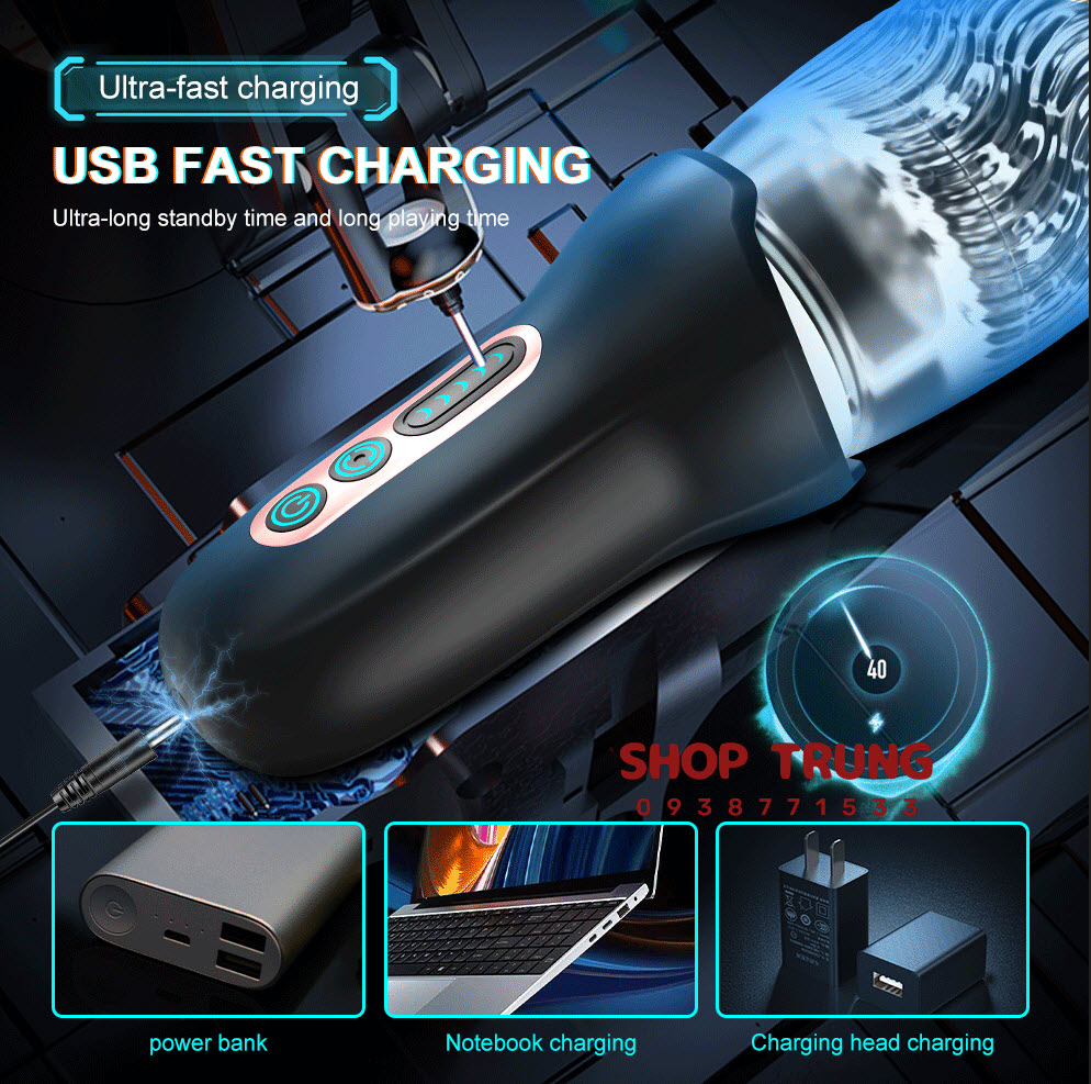 Máy tự sướng Touch Girl xoay thụt mút siêu thực cho nam