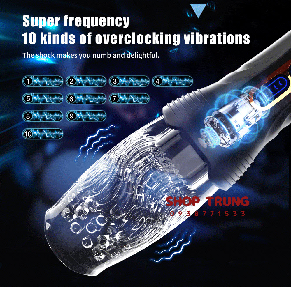 Máy tự sướng Touch Girl xoay thụt mút siêu thực cho nam